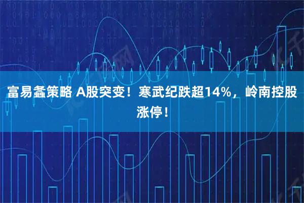 富易螽策略 A股突变！寒武纪跌超14%，岭南控股涨停！
